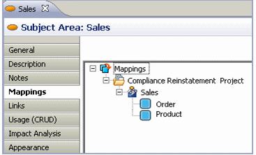 TUTORIALS > SESSION 4: CREATING A CONCEPTUAL MODEL DIAGRAM 8 Name the Subject Area Sales. Once you have named it, enlarge the element so it is approximately three times its original size.