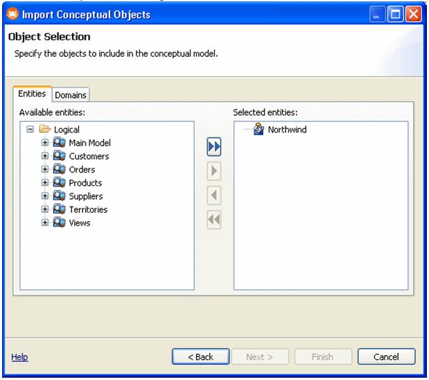 TUTORIALS > SESSION 6: IMPORTING AN ER/STUDIO DATA ARCHITECT MODEL TO A CONCEPTUAL Importing an ER/Studio DA Model 1 In the Model View, right-click the Conceptual Model "Sales" and select Import >