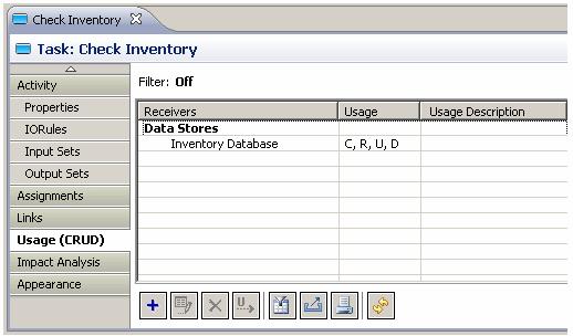 10 In the diagram, double-click the Task labeled Check Inventory to open the Property View.