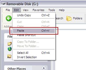 In the My Computer window, double click Removable disk icon to open. 8.