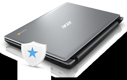 They can also sign in with their Google account to get the full Chromebooks have multi-layer security built-in to keep your computer
