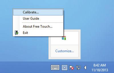 Control Panel Calibration 1. Use your mouse to go to Control Panel/Tablet PC Settings.