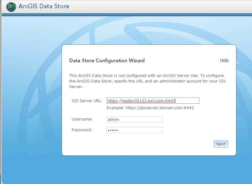 Configuration Data Store