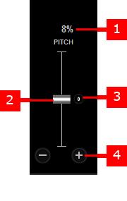 When you click on a CUE point, the playhead positions itself on the CUE point. When you right-click on a CUE point, it is possible to delete or rename the CUE point. 7.2.
