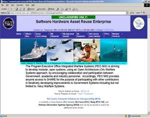 Challenge Improve Repository Capabilities Software, Hardware Asset Reuse Enterprise (SHARE) Repository A library of combat system software and related assets, for use by eligible contractors for