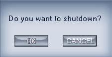 After clicking this button, a dialog will be displayed. Click OK to quit CMS system. 1.3.