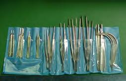 Stericlin Instrument bags protect and fix your instruments Forceps, knife handles, probes, fine accessories etc. are often added slackly to the instrument tray inside a kidney basin.
