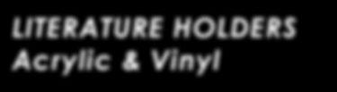 various Die- Cut Vinyl styles.