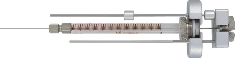 Dosage of Liquids - Series N REMOVABLE NEEDLES With guide a Needle Tip a (RN) Length 51 mm Volume Plunger Tip O.D. (Gauge) Guide incl. 5 µl sst* 0.