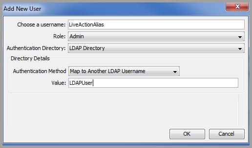 LiveNX will automatically fill the remaining DN information from any of the defined Base DN definitions.