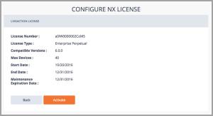 10. Find the key and secret. 11. Fill it back into the Configure NX License Page (from step 4b). 12. Review the license and activate it.
