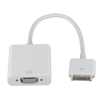 Use the Mini DisplayPort to VGA Adapter to connect your Mac to a standard analog monitor, projector, or LCD that uses a VGA connector or