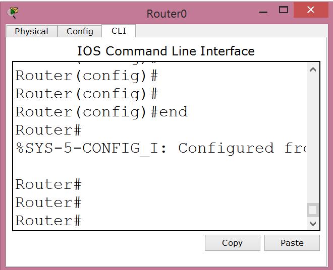 Step 4 ( Assigning IPs to router interfaces) cont.
