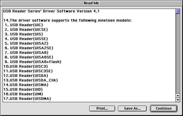 Setup for Mac OS Software Setup Software Setup Install device driver according to following instructions: 1. Insert the Setup Disc into the CD-ROM drive of your Macintosh computer. 2.