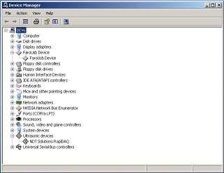 RapiDAQ/RapiDAQe are available in the list. If not, you need to repeat above steps to reinstall the drivers.