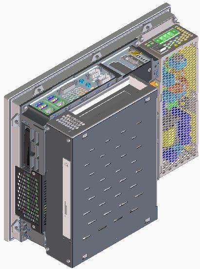 2.7 DVD-RW drive The DVD-RW drive is connected to the slide-in slot. An expansion slot is required for the slide-in slot.