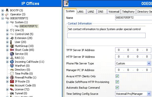 4.3. System Settings This section illustrates the configuration of system settings. Select System in the Navigation pane to configure these settings.