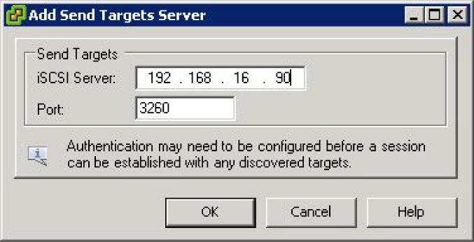 Select the Enabled checkbox. Figure 40 General properties dialog box. g. Click OK. 5. Set up Discovery Addressing for the software initiator: a.