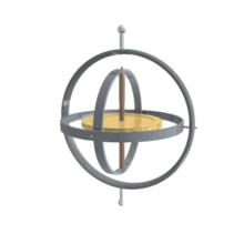 angular momentum (inertia) A spinning wheel likes to