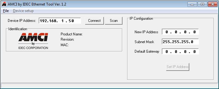 SET THE IP ADDRESS ISMD23E2 User Manual 2.2b.