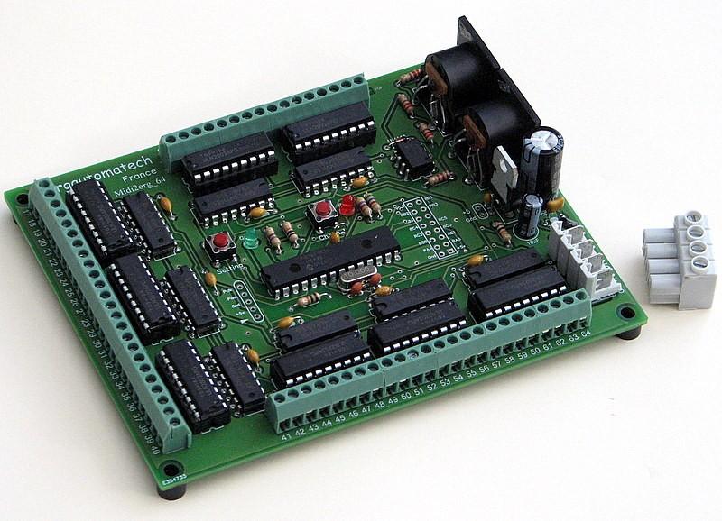 Midi2Org 64 and 32 An electronic board for automating a musical instrument User Manual Orgautomatech Christian