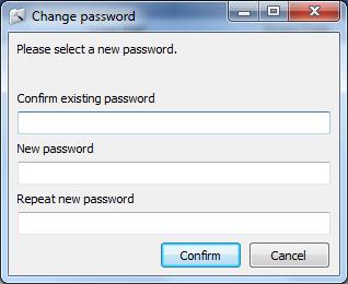 How To... 9.2 51 Changing the Password To change a password from that initially supplied: Select Utilities > Change Password from the Menu Bar.