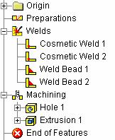 You can now create a weldment assembly from scratch using a weldment template, or you can convert a standard assembly into a weldment.