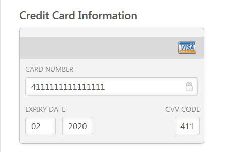 Book and Pay for Training 5 In the Payment Method dropdown, select Credit Card. 6 Enter a 16 digit Visa or MasterCard number. 7 Enter the credit card expiry month (MM) and year (YYYY).