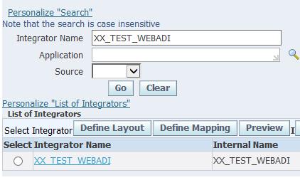 Select the Integrator and click