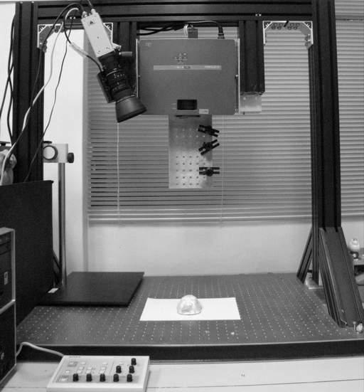 CCD Camera Projector Control Panel Object Surface Fig. 3. Optical system setup of the developed methodology. 4. Experimental results and analysis In the experiment, a standard step height of 5.0 ± 0.