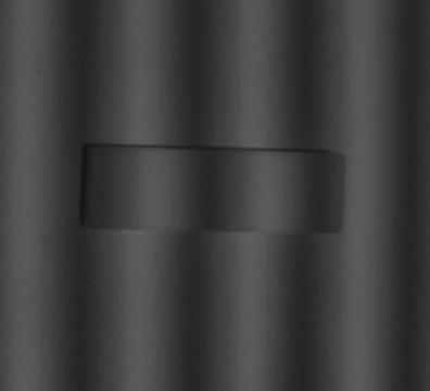 The encoded structured color fringe with a spatial pitch of 15.0 mm was projected on to the measured surface and its single deformed fringe image was rapidly acquired by the CCD camera (shown in Fig.