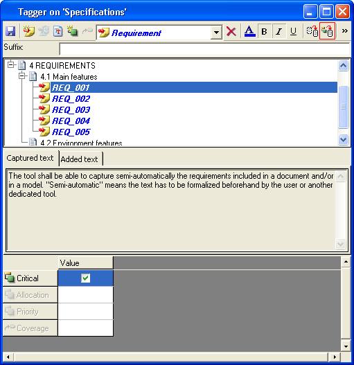 Using the Tagger to Create Attributes Inserting Created Attributes into Word To insert the attributes you created from the Tagger into