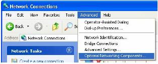 9.8 Installing UPnP in Windows XP Follow the steps below to install the UPnP in Windows XP. Step 1.