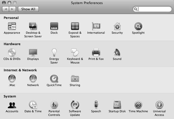 5: Apple Menu 2 In System Preferences, click the Network