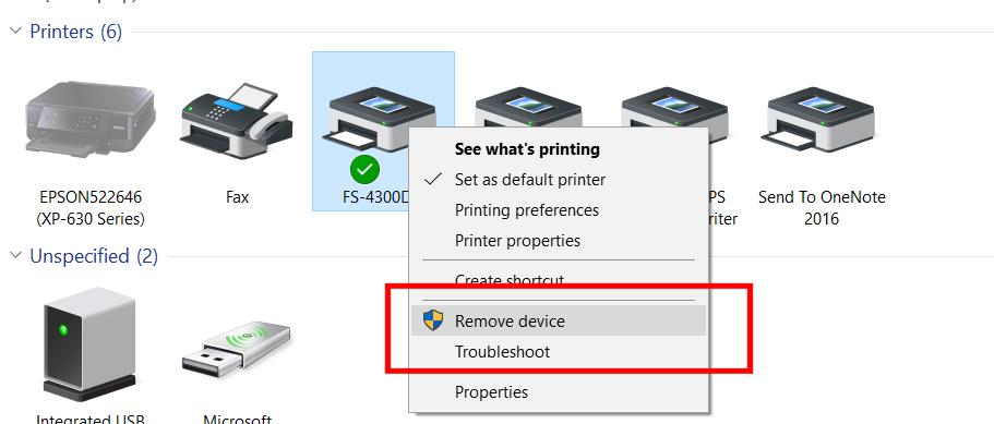 WINDOWS 10 FOUNDATION FOR BUSINESS USERS PAGE 135 Another option is to manually install a printer driver, in which case after clicking on the Add a Printer button you can follow on-screen prompts and