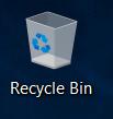 WINDOWS 10 FOUNDATION FOR BUSINESS USERS PAGE 91 You will see the Recycle Bin displayed.