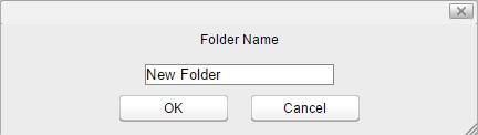 If you want to share the created folder via the file sharing