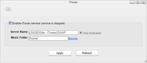 1 In Preferences, click itunes.