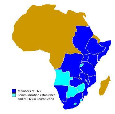 Sub-Saharan Africa: AfricaConnect 4-year project divided in Planning/Procurement