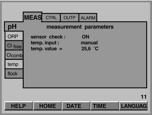 Layout of the operating menu Fig. 9: First menu option of the parameter setting menu Fig.