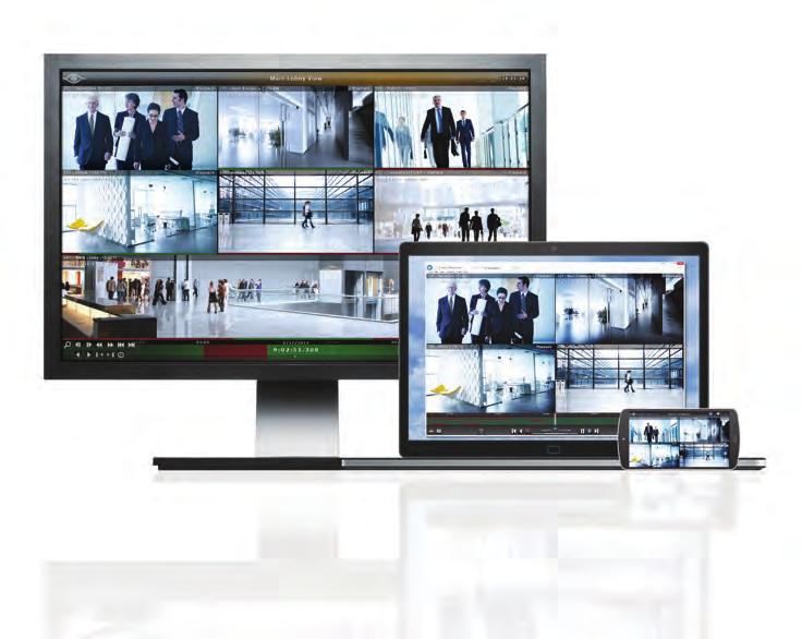 FEATURES INTUITIVE UNIFIED VIDEO CLIENT Ocularis Client offers a user-friendly operator interface for both desktop and control room video-wall environments, with only minimal training required for