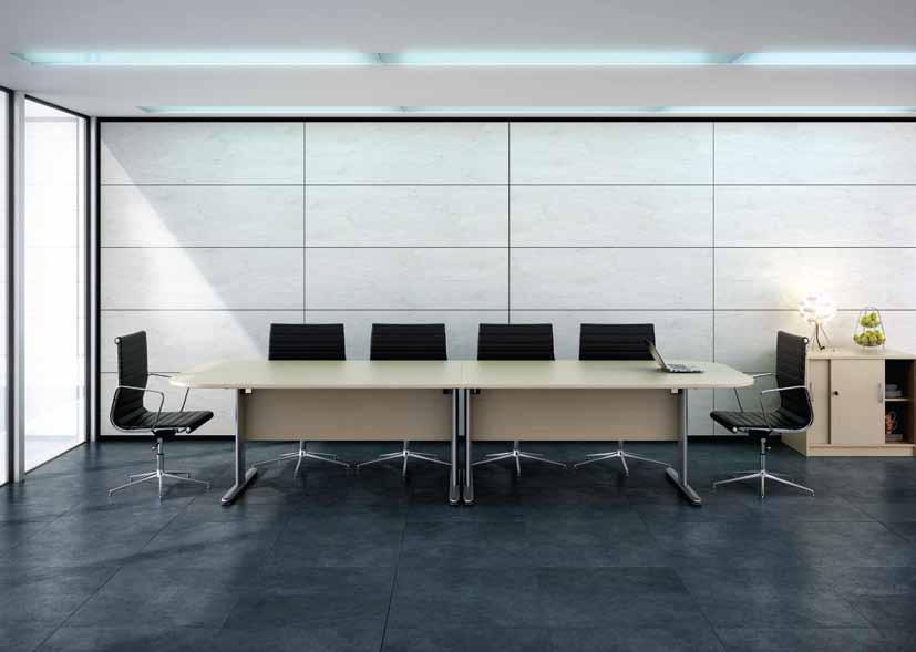 Conference Table The Conference Table is consistent with the Optima Plus cantilever leg design.