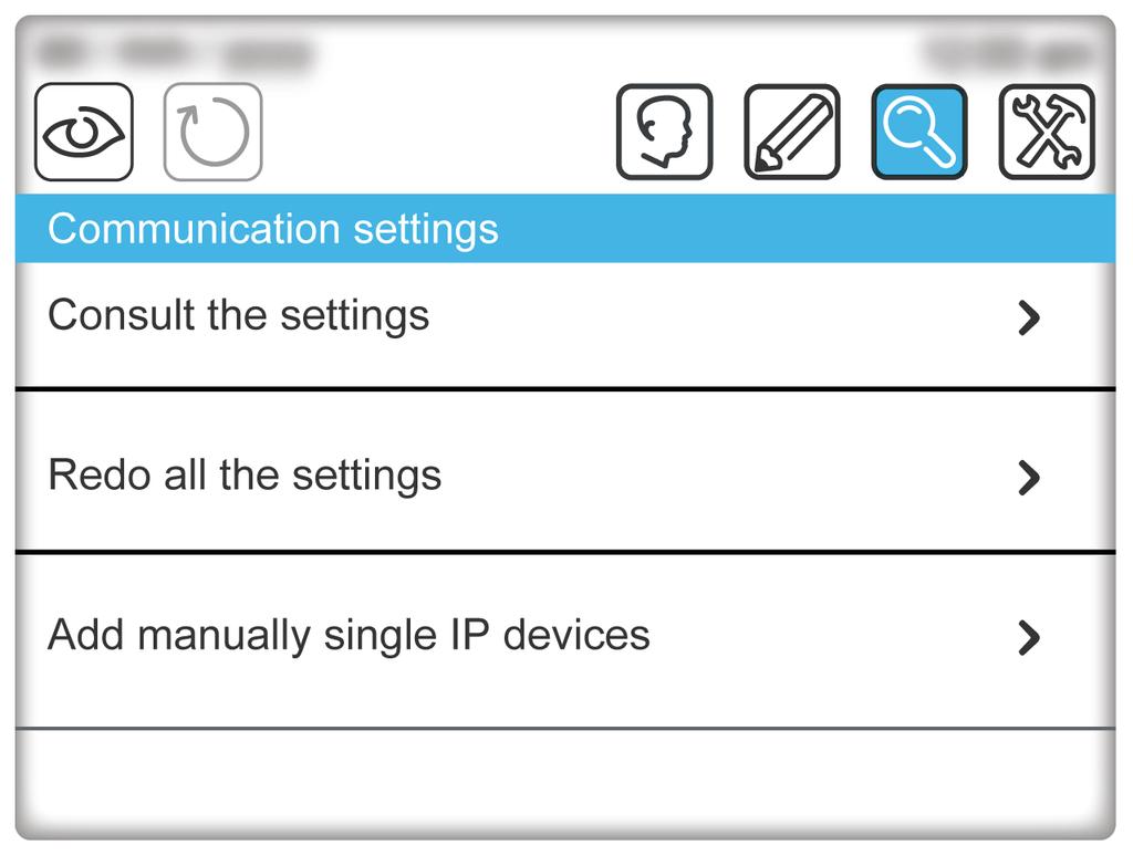Use this menu to: Provide a label to each device: The label is defined in ID field and is only displayed in the FDM128 display unit.
