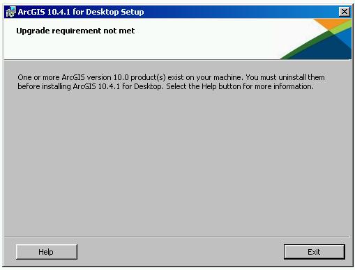 Note: This dialog box is not displayed if setup is being deployed completely silently. Licensing for 10.4.1 products All 10.4.1 products can be authorized using single use files.