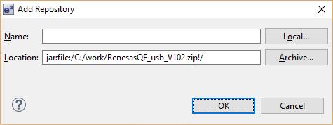 Step 3 Specify the zip file for QE for USB that has been downloaded. Step 4 Select this check box. Click on the [Next] button.