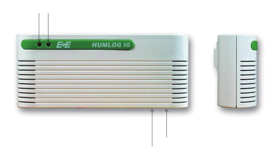 5 HUMLOG 10 THC with Internal Sensors/without Display General: the hardware of the HUMLOG10 compact is almost identical to the hardware of the HUMLOG10 with display.