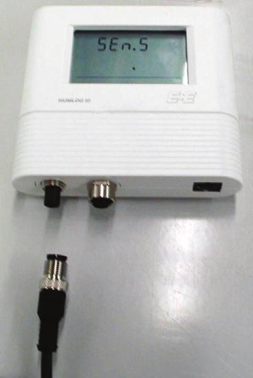 ) Connect sensor module with display module.
