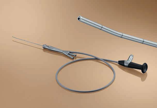MARCHAL ALL-IN-ONE Sialendoscopes Special Features: Semiflexible miniature endoscopes for exploring the salivary ducts and removing salivary stones cm-marking at the distal working end for reading