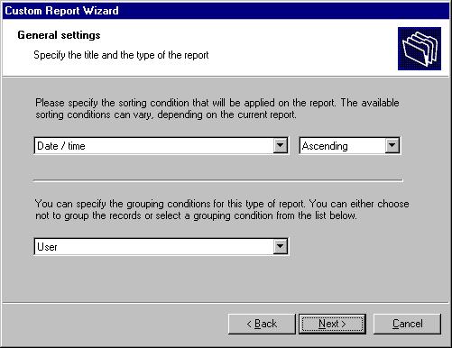 Custom reports Introduction GFI ReportCenter allows you to create custom reports which are tailored to your reporting requirements.
