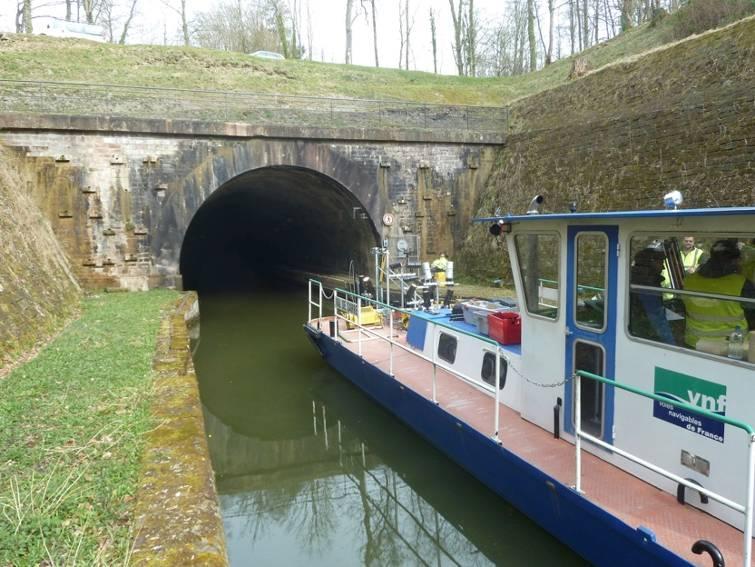 The project 33 canal-tunnels in France (42km) Built during the 19th and the 20th centuries Conserving this